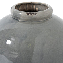 Load image into Gallery viewer, Garda Grey Glazed Tall Juniper Vase
