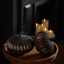 Load image into Gallery viewer, The Lustre Collection Decorative Burnished Mini Pumpkin
