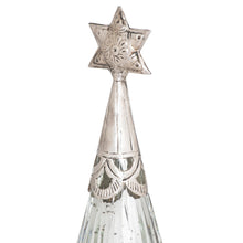 Load image into Gallery viewer, The Noel Collection Star Topped Glass Decorative Medium Tree
