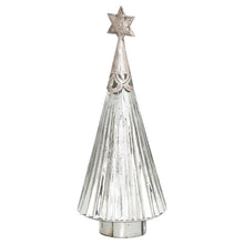 Load image into Gallery viewer, The Noel Collection Star Topped Glass Decorative Medium Tree
