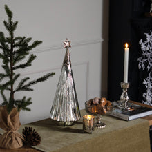 Load image into Gallery viewer, The Noel Collection Star Topped Glass Decorative Large Tree
