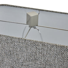 Load image into Gallery viewer, Baleria Chrome Lamp With Woven Shade
