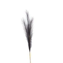 Load image into Gallery viewer, Grey Faux Pampas Grass Stem
