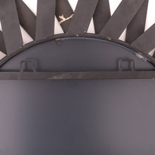 Load image into Gallery viewer, Black Origami Sunburst Mirror
