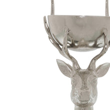 Load image into Gallery viewer, Silver Stag Bowl Ornament
