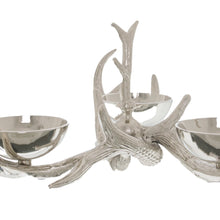 Load image into Gallery viewer, Silver Antler Serving Bowls Ornament
