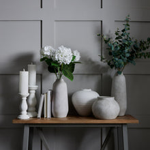 Load image into Gallery viewer, Regola Matt White Ceramic Vase
