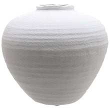 Load image into Gallery viewer, Regola Large Matt White Ceramic Vase
