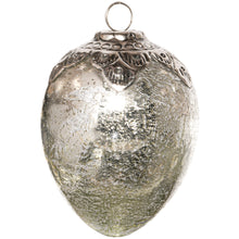 Load image into Gallery viewer, The Noel Collection Mercury Medium Oval Crested Bauble
