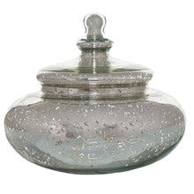 Load image into Gallery viewer, Large Silver Squat Trinket Jar
