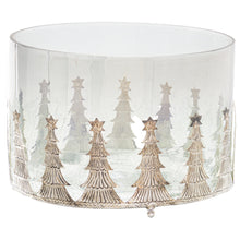 Load image into Gallery viewer, Noel Collection Midnight Large Christmas Tree Candle Holder
