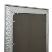 Load image into Gallery viewer, Hammered Large Rectangular Brass Wall Mirror
