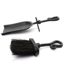 Load image into Gallery viewer, Black Crook Handled Hearth Tidy
