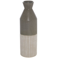 Load image into Gallery viewer, Mason Collection Grey Ceramic Ellipse Tall Vase
