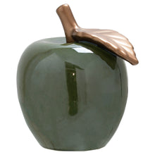 Load image into Gallery viewer, Large Ceramic Green Apple
