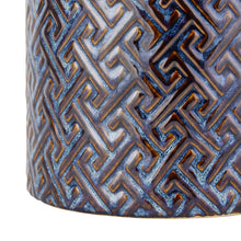 Load image into Gallery viewer, Seville Collection Large Indigo Azero Urn
