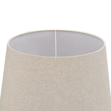 Load image into Gallery viewer, Delaney Grey Pineapple  Lamp With Linen Shade
