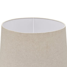 Load image into Gallery viewer, Delaney Grey Droplet Floor Lamp With Linen Shade
