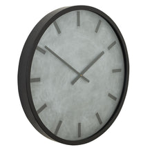 Load image into Gallery viewer, Large Concrete Effect Station Clock
