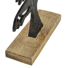 Load image into Gallery viewer, The Noel Collection Cast Tree Black Ornament
