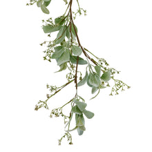 Load image into Gallery viewer, Winter Garland With Lambs Ear And Wax Flower
