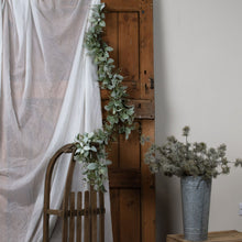 Load image into Gallery viewer, Winter Garland With Lambs Ear And Wax Flower
