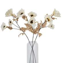 Load image into Gallery viewer, Large White Poppy Stem
