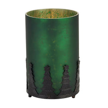 Load image into Gallery viewer, The Noel Collection Forest Green Large Tree Candle Holder
