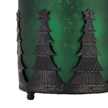 Load image into Gallery viewer, The Noel Collection Forest Green Tree Candle Holder
