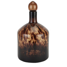 Load image into Gallery viewer, Amber Dapple Bottle With Stopper
