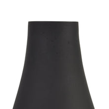 Load image into Gallery viewer, Black Tapered Glass Vase
