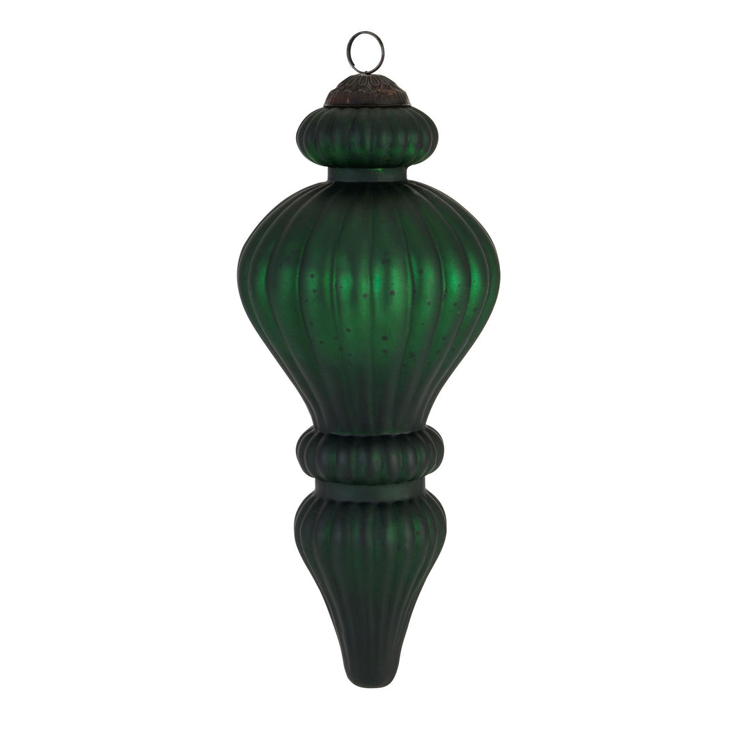 The Noel Collection Forest Green Statement Bauble