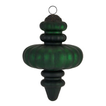 Load image into Gallery viewer, The Noel Collection Forest Green Fluted Bauble
