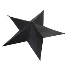 Load image into Gallery viewer, Matt Black Convexed Star
