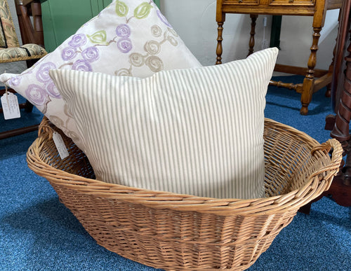 Wicker Basket - Charlotte Rose Interiors